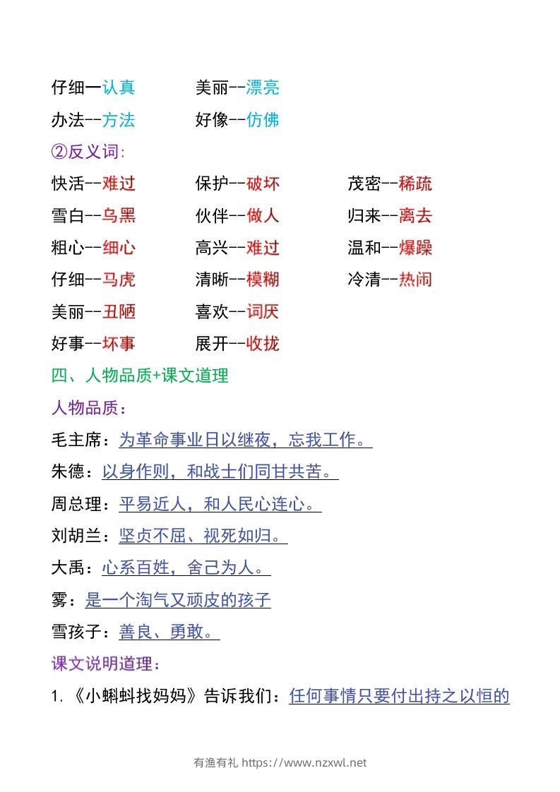 图片[3]-二年级上册语文-有渔有礼