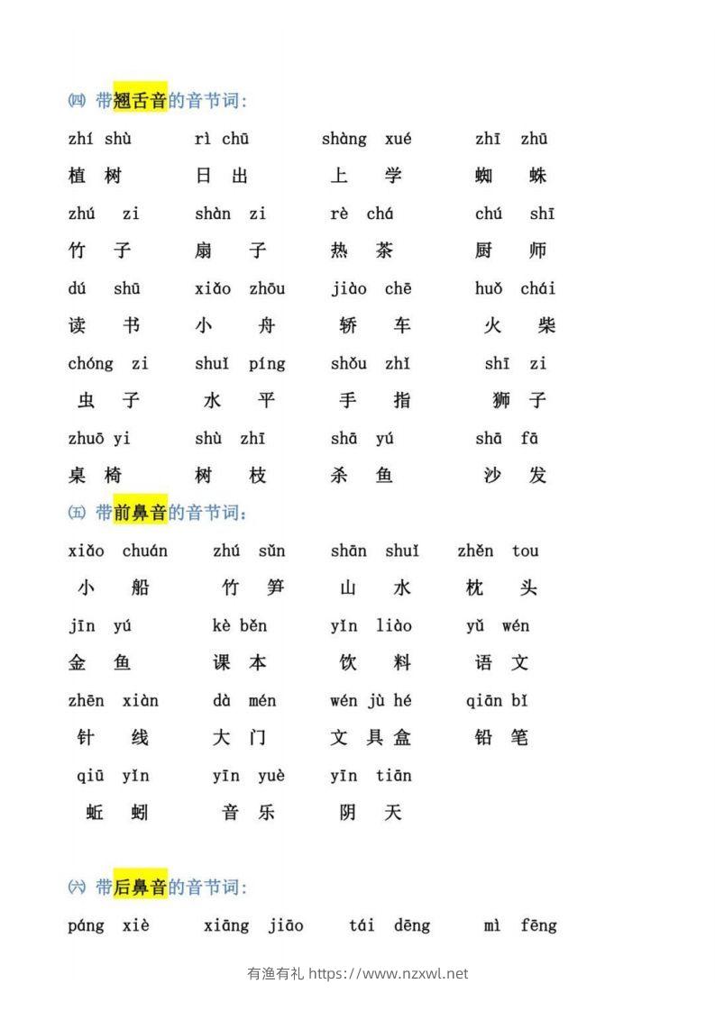 图片[2]-幼小衔接拼音强化训练-有渔有礼