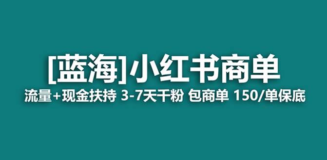最强蓝海项目，小红书商单！长期稳定，7天变现，商单分配，月入过万-有渔有礼