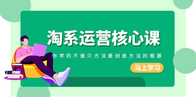 淘系-运营核心课，你学的不是只方法是创造方法的根源（190节课）-有渔有礼
