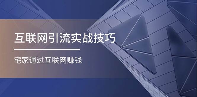 互联网引流实操技巧(适合微商，吸引宝妈)，宅家通过互联网赚钱（17节）-有渔有礼