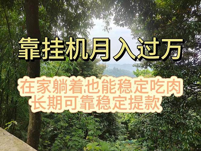 挂机掘金，日入1000+，躺着也能吃肉，适合宝爸宝妈学生党工作室，电脑…-有渔有礼